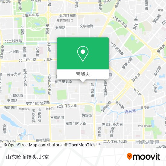 山东呛面馒头地图