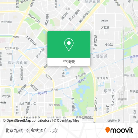 北京九都汇公寓式酒店地图