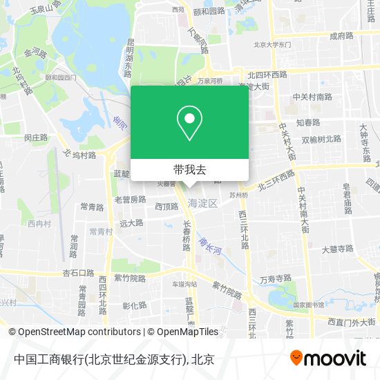 中国工商银行(北京世纪金源支行)地图