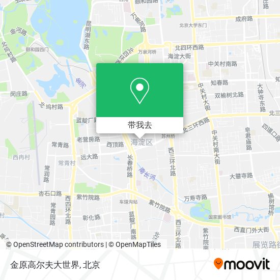 金原高尔夫大世界地图