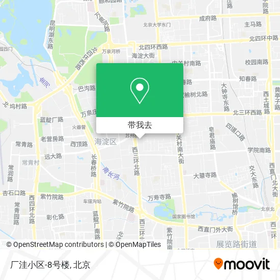 厂洼小区-8号楼地图