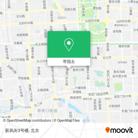新风街3号楼地图