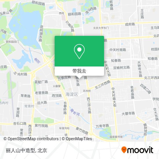 丽人山中造型地图