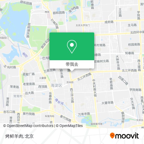 烤鲜羊肉地图