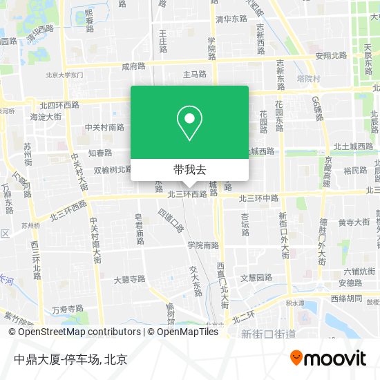 中鼎大厦-停车场地图