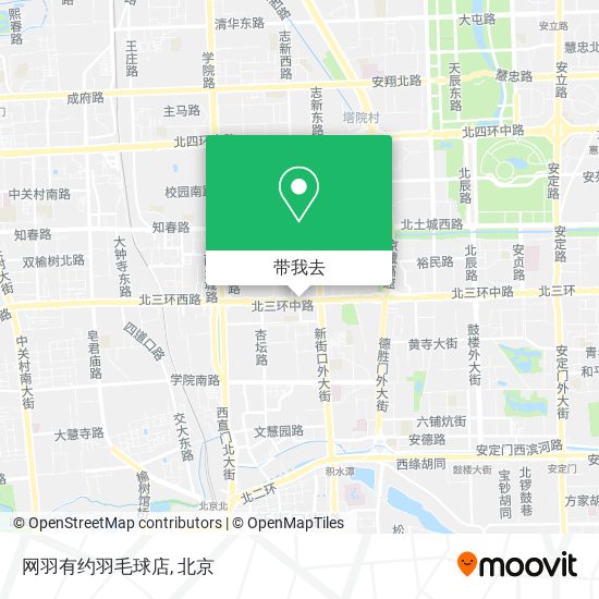 网羽有约羽毛球店地图
