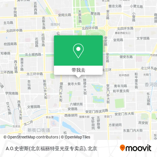 A.O.史密斯(北京福丽特亚光亚专卖店)地图