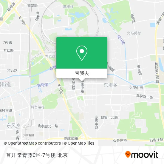 首开·常青藤C区-7号楼地图