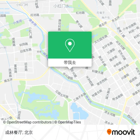 成林餐厅地图