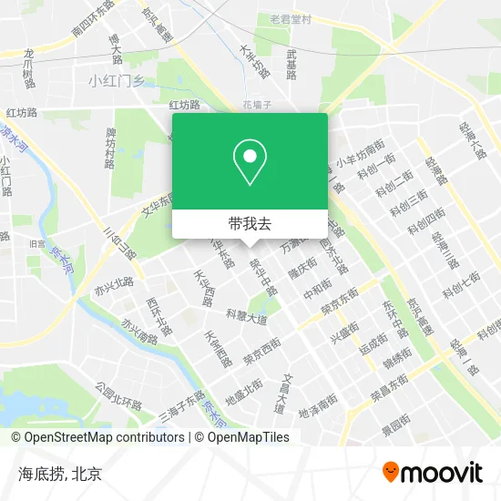 海底捞地图