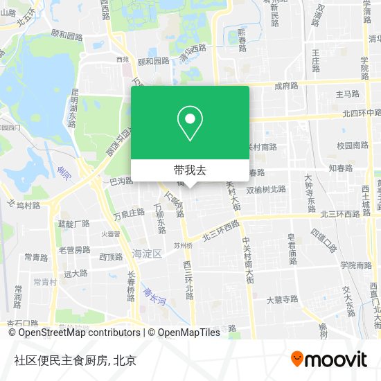 社区便民主食厨房地图
