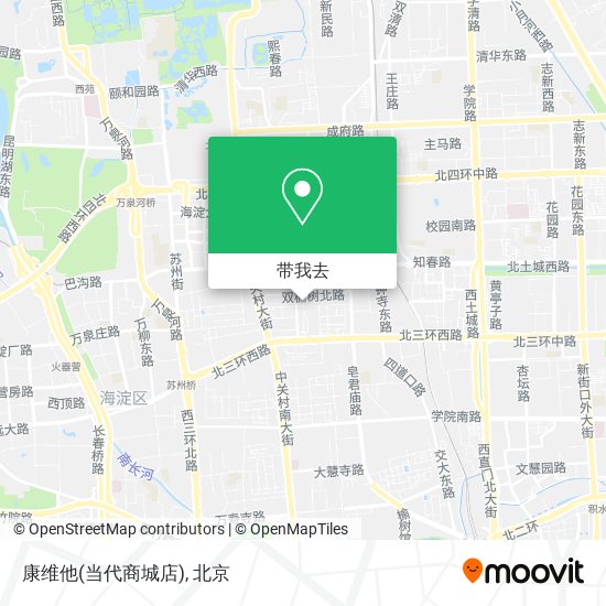 康维他(当代商城店)地图