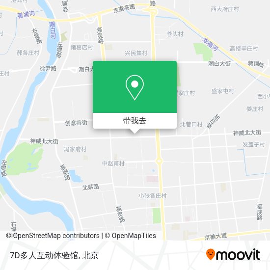 7D多人互动体验馆地图