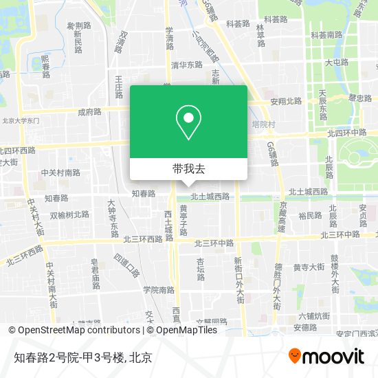 知春路2号院-甲3号楼地图