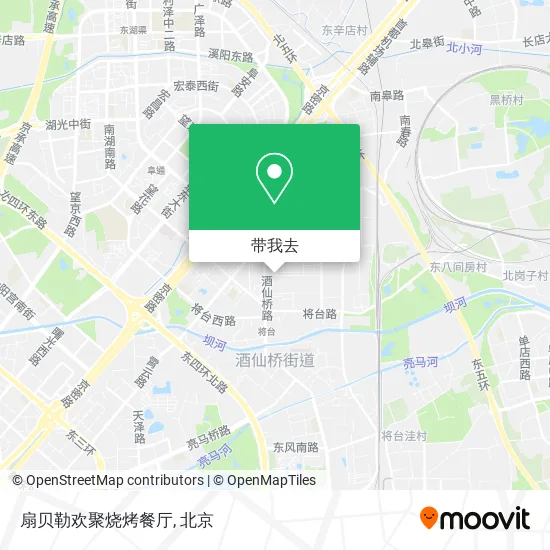 扇贝勒欢聚烧烤餐厅地图