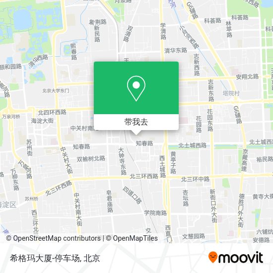 希格玛大厦-停车场地图