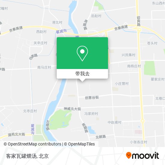 客家瓦罐煨汤地图