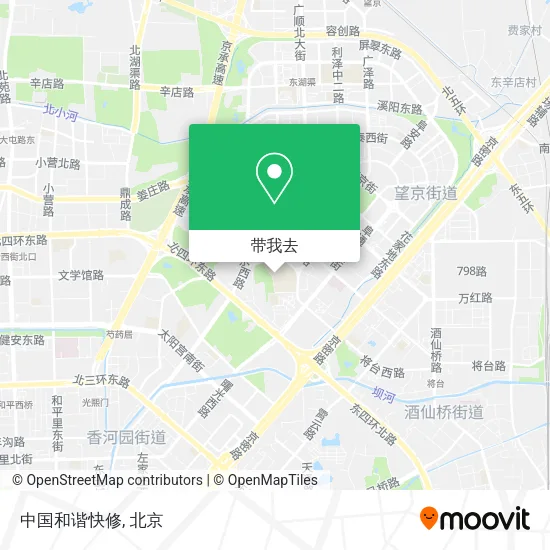 中国和谐快修地图