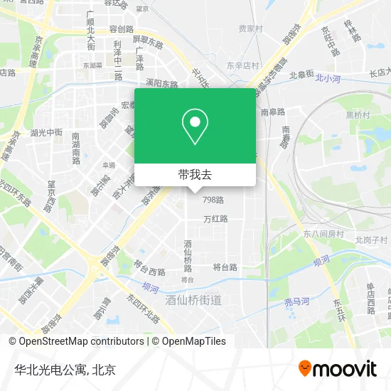 华北光电公寓地图