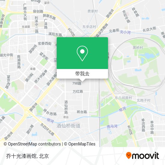乔十光漆画馆地图