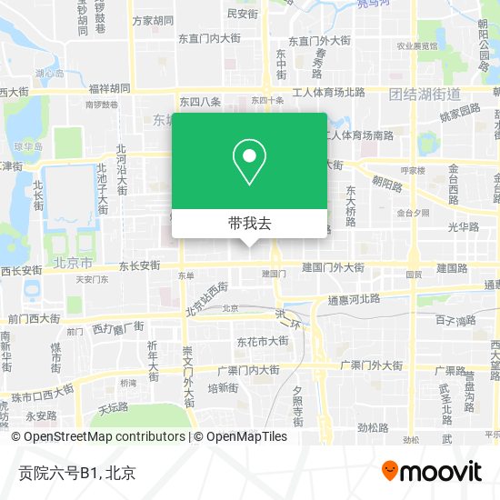 贡院六号B1地图