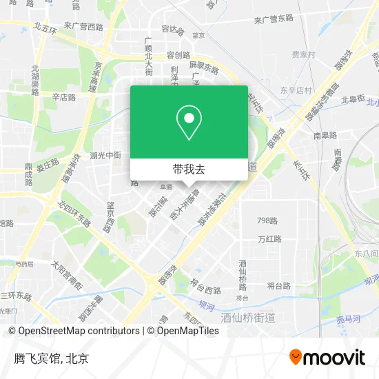 腾飞宾馆地图