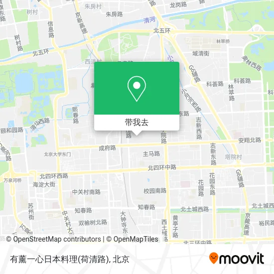 有薰一心日本料理(荷清路)地图