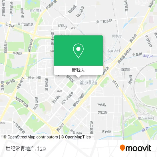 世纪常青地产地图