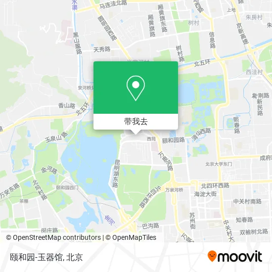 颐和园-玉器馆地图