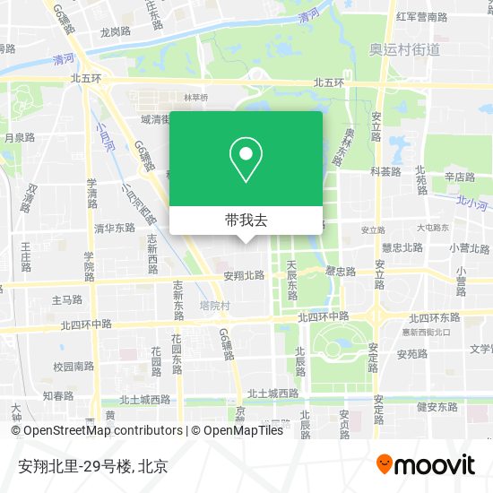 安翔北里-29号楼地图