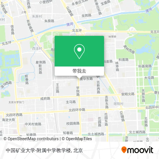 中国矿业大学-附属中学教学楼地图