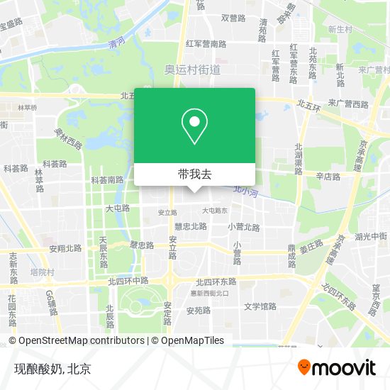 现酿酸奶地图