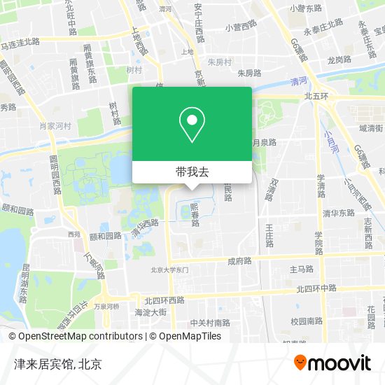 津来居宾馆地图