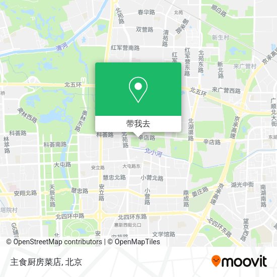 主食厨房菜店地图