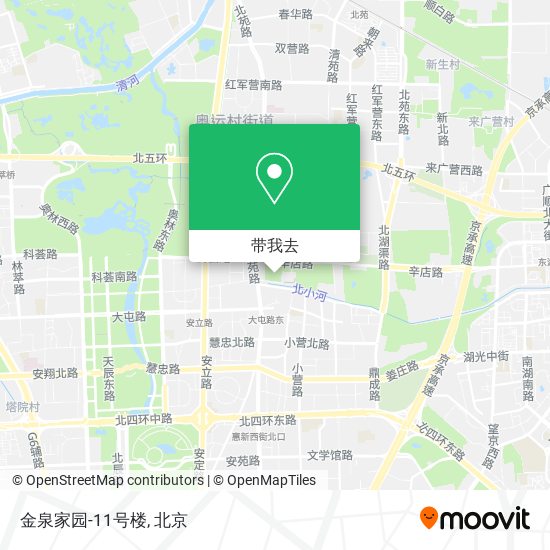金泉家园-11号楼地图