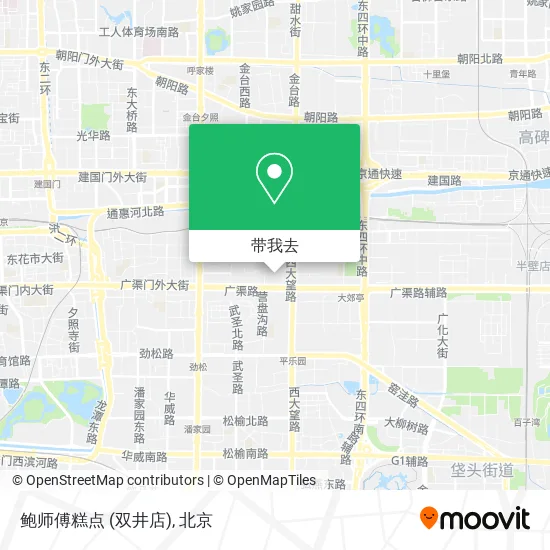 鲍师傅糕点 (双井店)地图