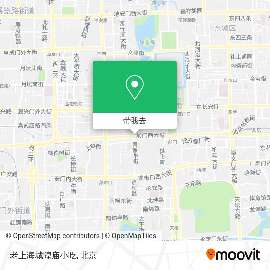 老上海城隍庙小吃地图