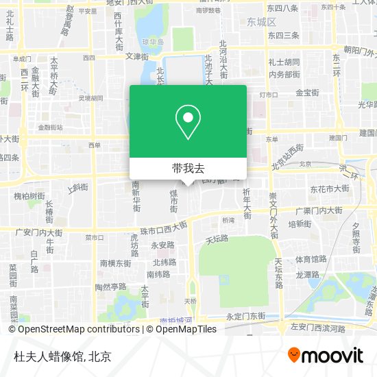 杜夫人蜡像馆地图
