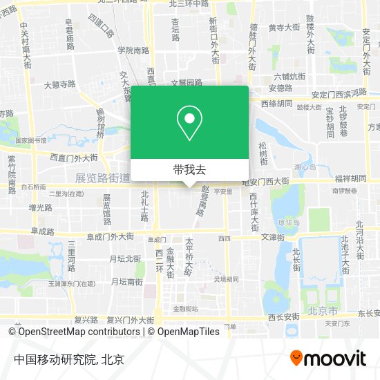 中国移动研究院地图