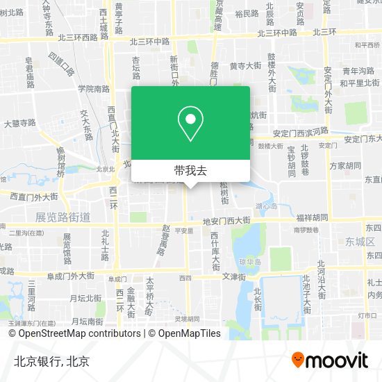北京银行地图