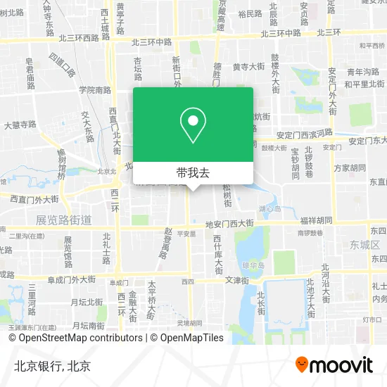 北京银行地图