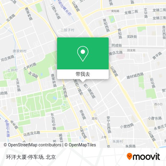 环洋大厦-停车场地图