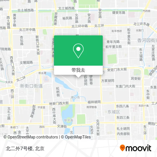 北二外7号楼地图