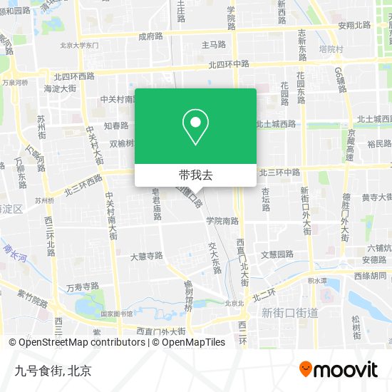 九号食街地图