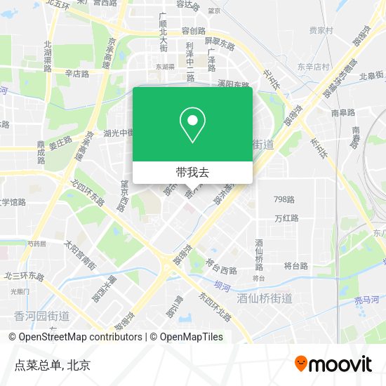 点菜总单地图