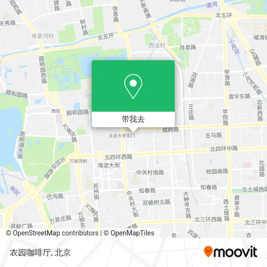 农园咖啡厅地图