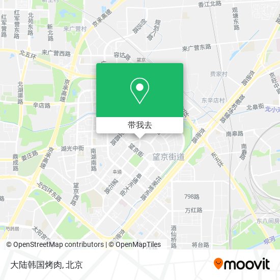 大陆韩国烤肉地图