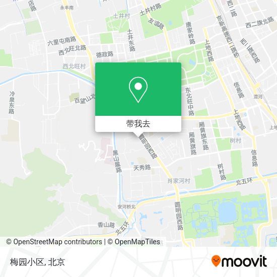 梅园小区地图