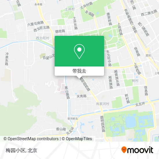梅园小区地图