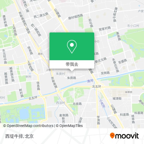 西堤牛排地图